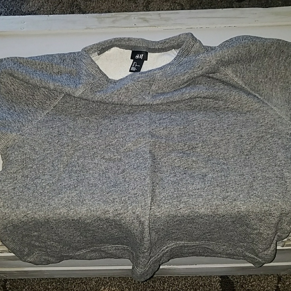 Mens h&m lg grey sweatshirt